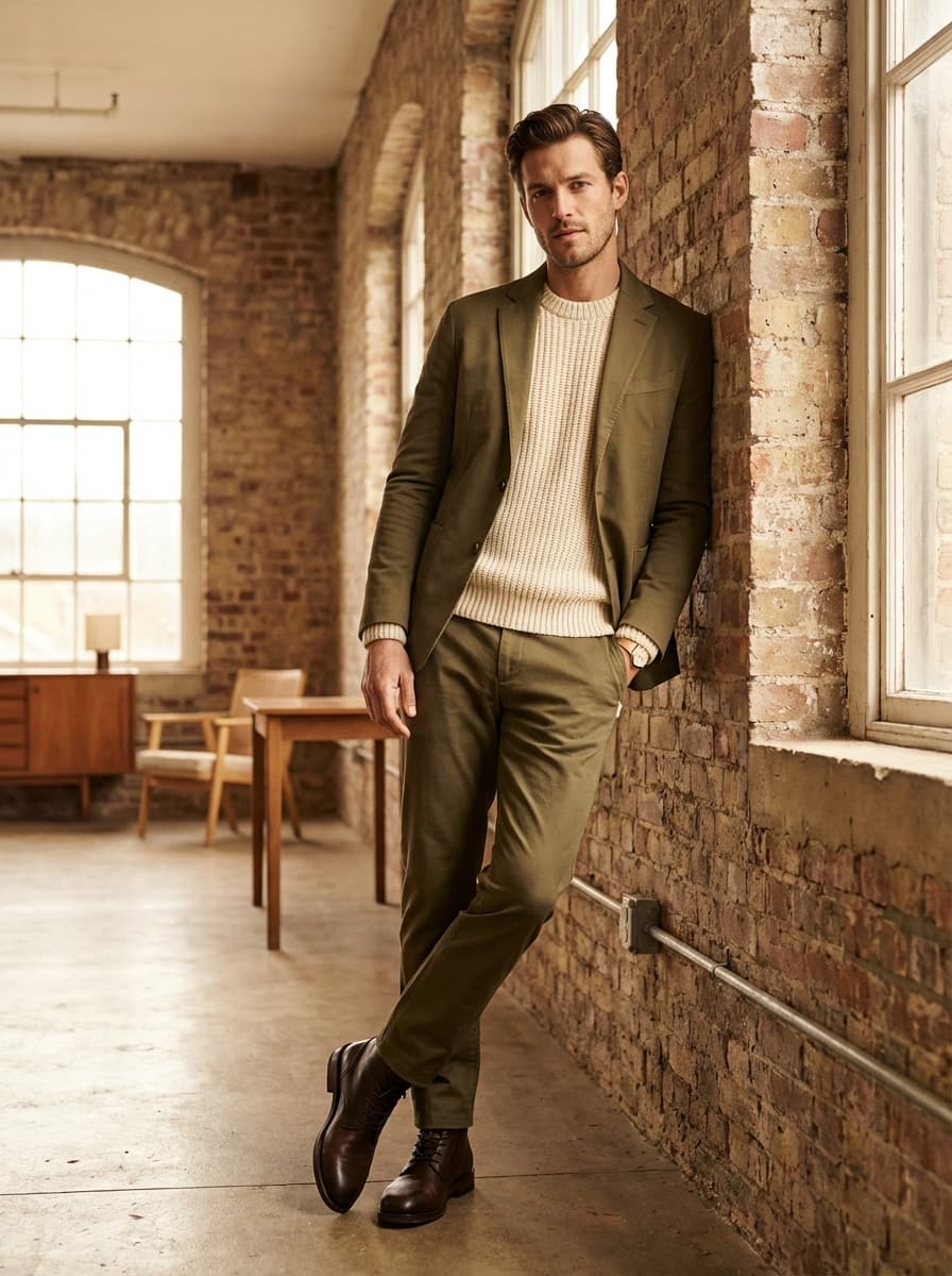 Everyday earth-tone outfit